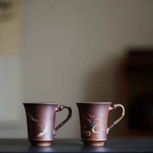 Immortal Crane and Dunhuang Host Matching Cups